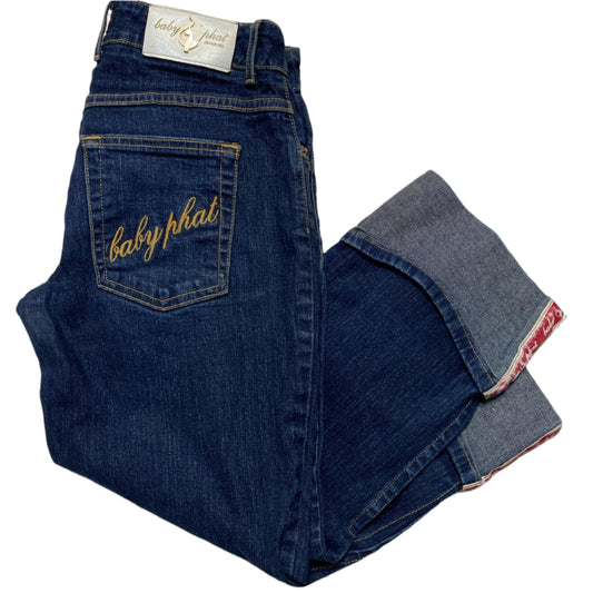 Baby Phat y2k Womens Capri Jeans (28W)