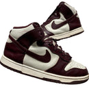 Nike Dunk Brown and White High Top (UK 7)
