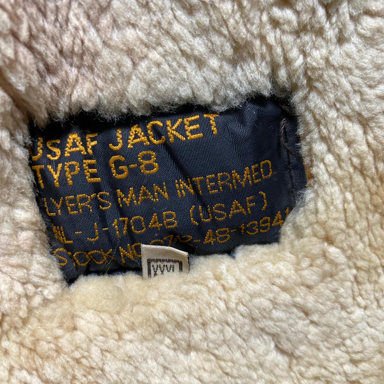 Vintage Brown Sherpa Sherling Big Heavy Leather Jacket (3XL)