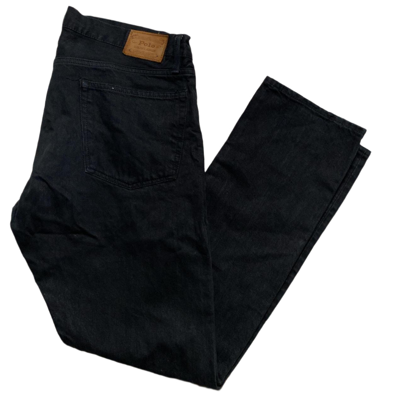 Polo Ralph Lauren Baggy Black Jeans (36W)