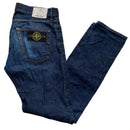 Stone Island Dark Navy Slim Straight Jeans (32W)