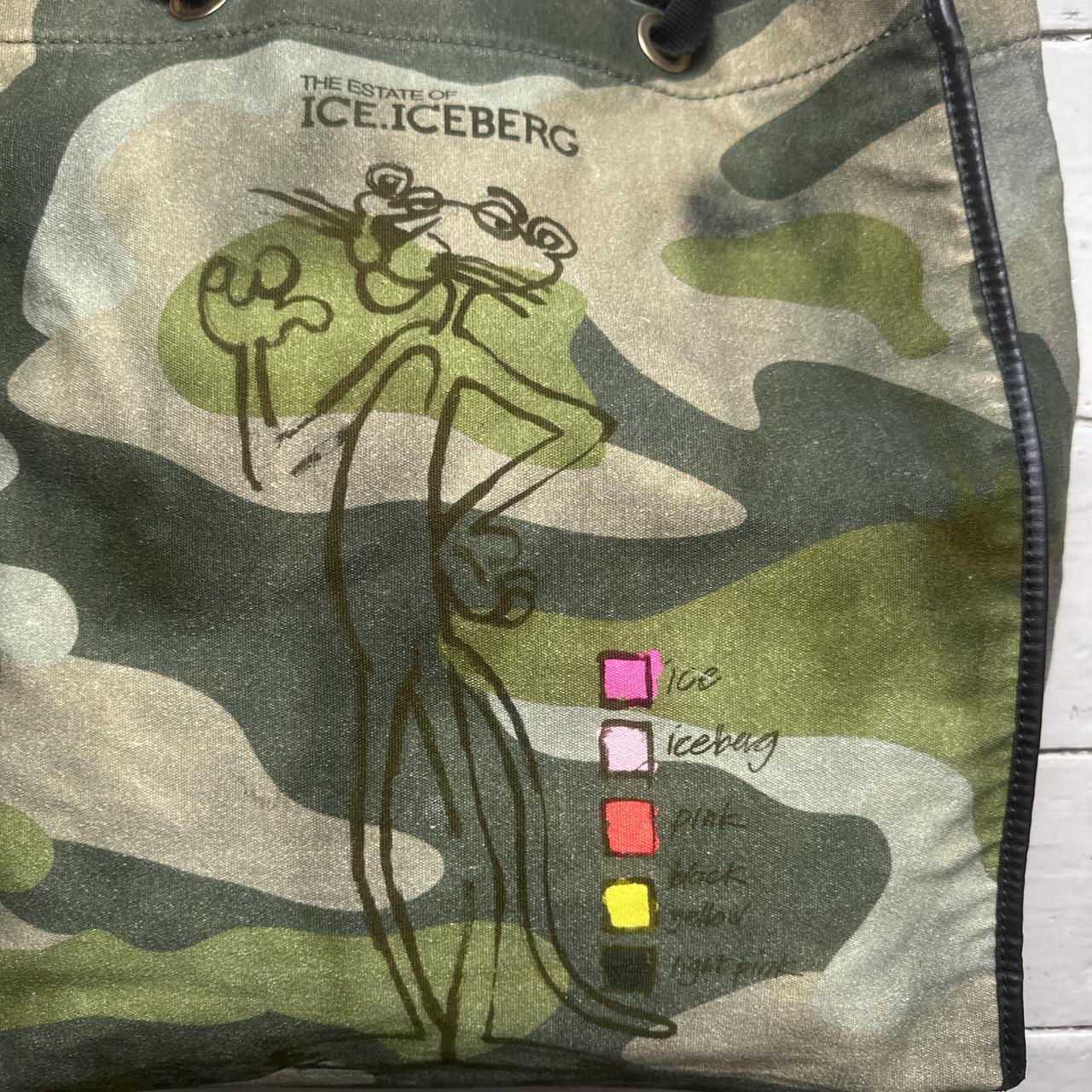 Iceberg History Pink Panther Camouflage Tote Bag