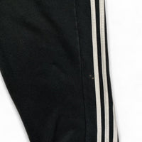 Adidas Black and White Stripe Full Tracksuit Hoodie and Joggers (3XL)