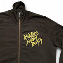 Dsquared Vintage Brown and Cream Zip Jumper (2XL)