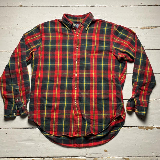 Polo Ralph Lauren Plaid Long Sleeve Heavy Shirt