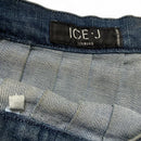 Iceberg Jeans Ice J Vintage Pleated Denim Skirt (32W)