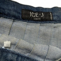 Iceberg Jeans Ice J Vintage Pleated Denim Skirt (32W)