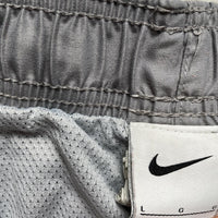 Nike Swoosh Silver Womens Shorts (L)