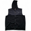 Ralph Lauren Polo Black and White Cotton and Nylon Gilet (2XL)