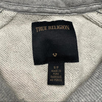 True Religion Grey and Black Jumper (S)