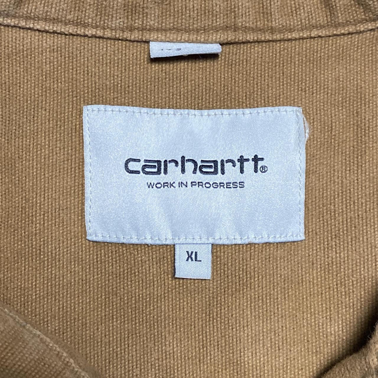 Carhartt Brown Regular Long Sleeve Button Shirt (XL)