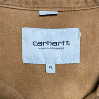 Carhartt Brown Regular Long Sleeve Button Shirt (XL)