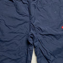 Nike Vintage Navy Hex Red and White Swoosh Shell Trackpant Bottoms (L)