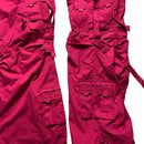 Criminal Damage Vintage y2k Pink Baggy Cargo Combat Trousers (MB/LB)