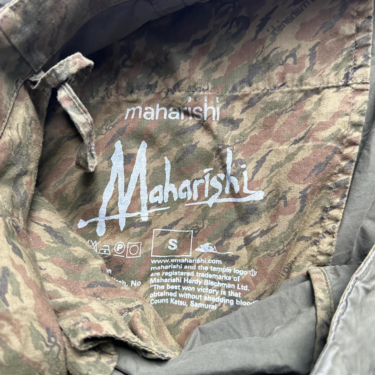 Maharishi Vintage Skull Heart We Met the Maha Cargo Shorts Green