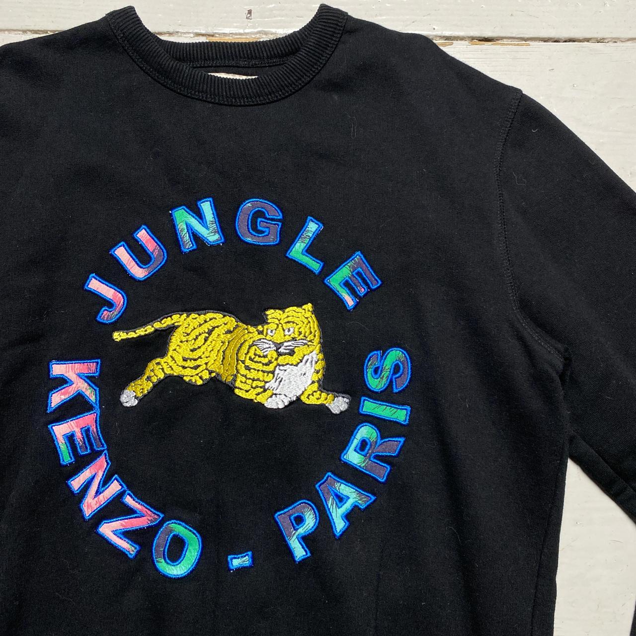 Kenzo Jungle Paris H&M Tiger Black Jumper