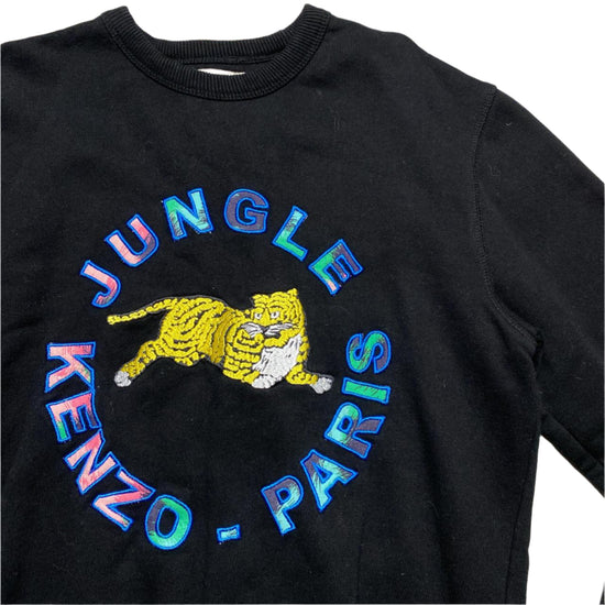 Kenzo Jungle Paris H&M Tiger Black Jumper (S)