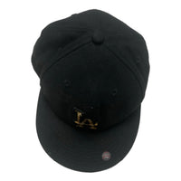 New Era LA Dodgers Black and Gold Fitted Hat