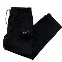 Nike Black and White Swoosh Baggy Bottoms (2XL)