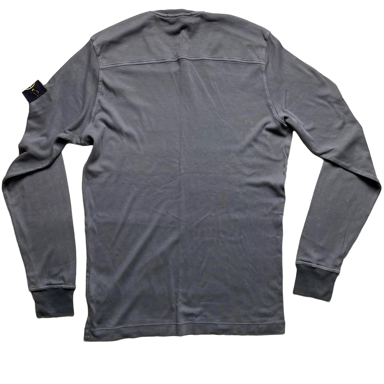 Stone Island Grey Long Sleeve T Shirt (M)