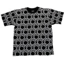 Always Do What You Should Do Black and White Repeat Logo T Shirt (M)