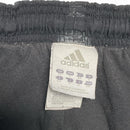 Adidas Black and Blue y2k Shell Trackpant Bottoms (M)
