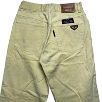 Avirex USA Vintage Military Jeans Light Yellow (28W)