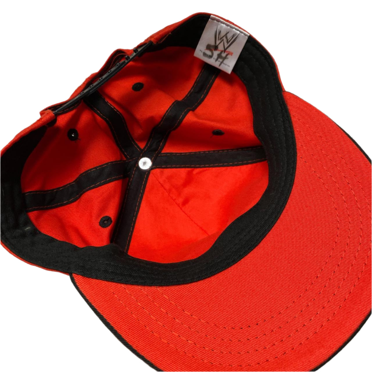 WWE Wrestling Snapback Cap Black and Red