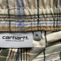Carhartt Checked Shorts Cream (XL)