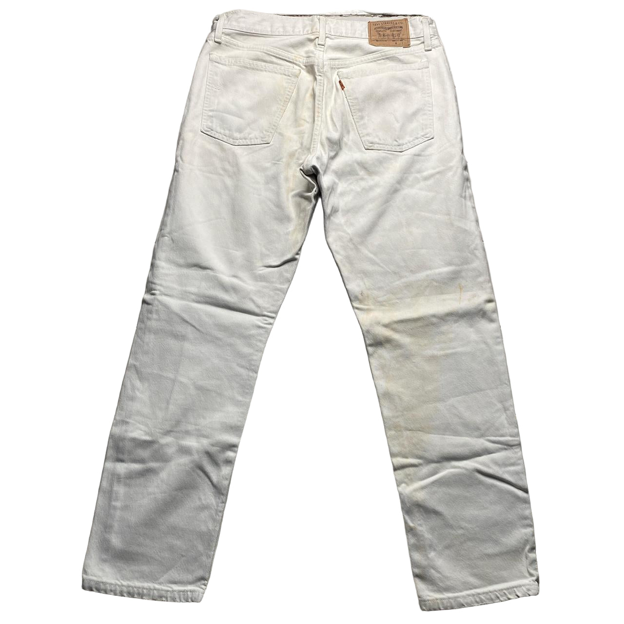 Levis 618 02 Vintage White Jeans (34W)