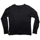 Evisu Tailor Salon Black Red and Yellow Long Sleeve T Shirt (L)