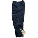 Clench USA Navy and Cream Baggy Shell Ski Cargo Trousers (M/L)