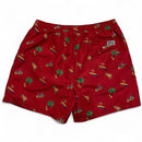 Polo Ralph Lauren Red Pineapple Fish Surfer Swim Short Trunks (XL)