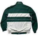 Lacoste Green and White Tracksuit Shell Windbreaker Jacket (XL)