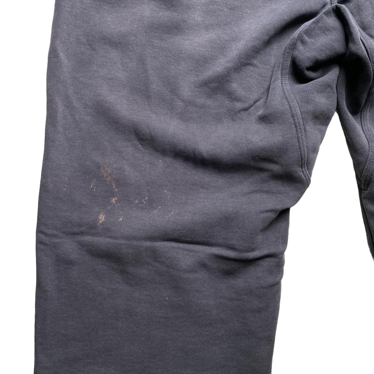 Nike Club Spellout Navy and White Baggy Joggers (XL)