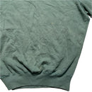 Ralph Lauren Polo Green and Cream Vintage Jumper (L)