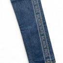 Balmain Paris Slim Repeat Light Blue Jeans (32W)