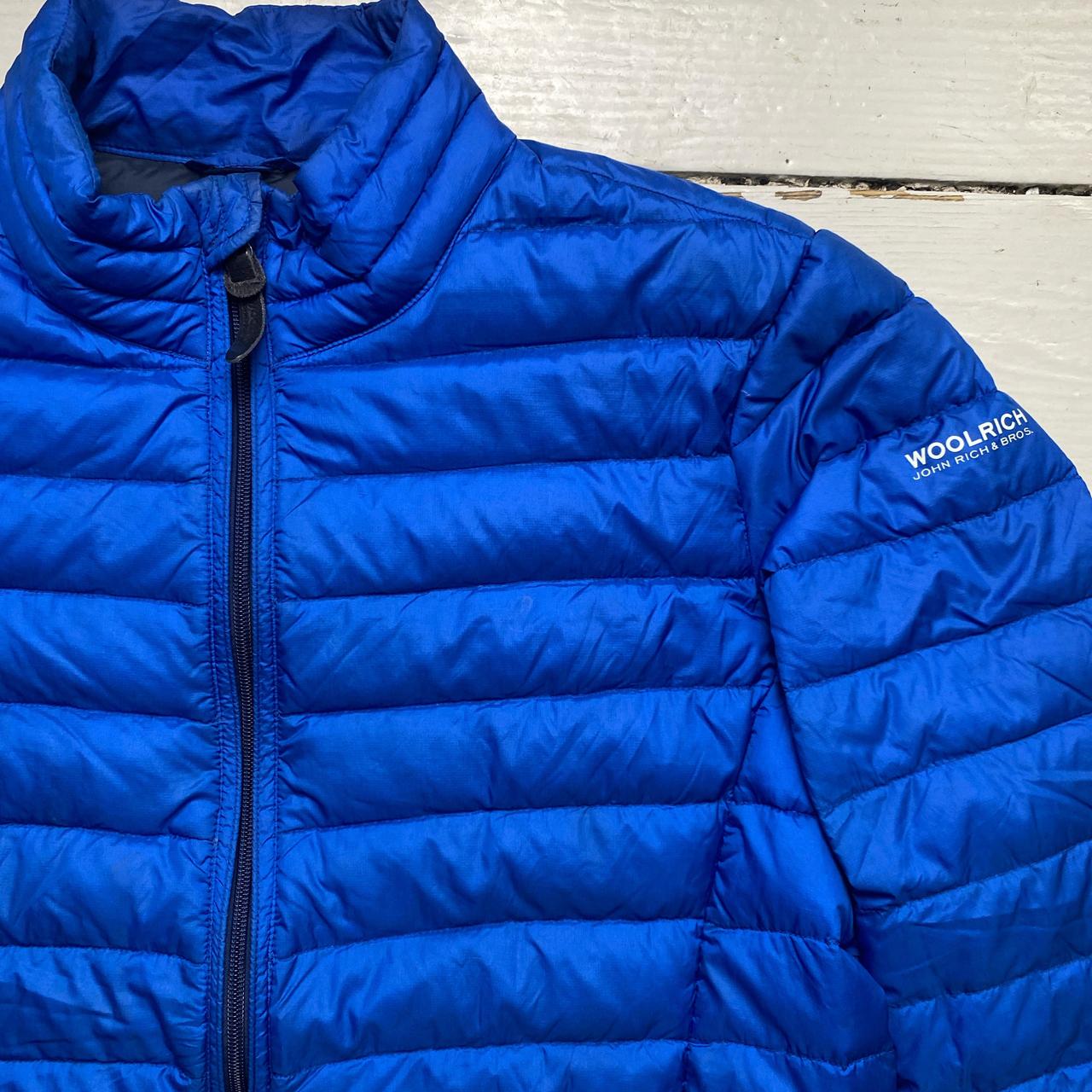 Woolrich Blue Padded Puffer Jacket