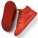 Balenciaga Arena Red Leather High Top Trainers (UK 9)