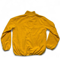 Fila Yellow and White Zip Fleece Jumper (M)