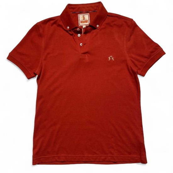 Baracuta Light Red Short Sleeve Polo Shirt (S)