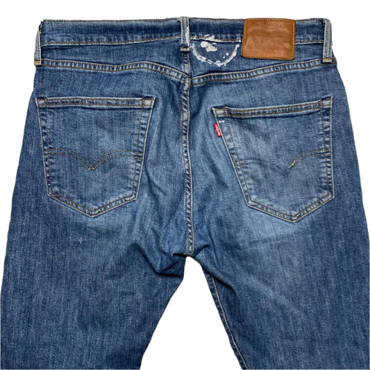Levis 502 Slim Straight Blue Jeans (32W)