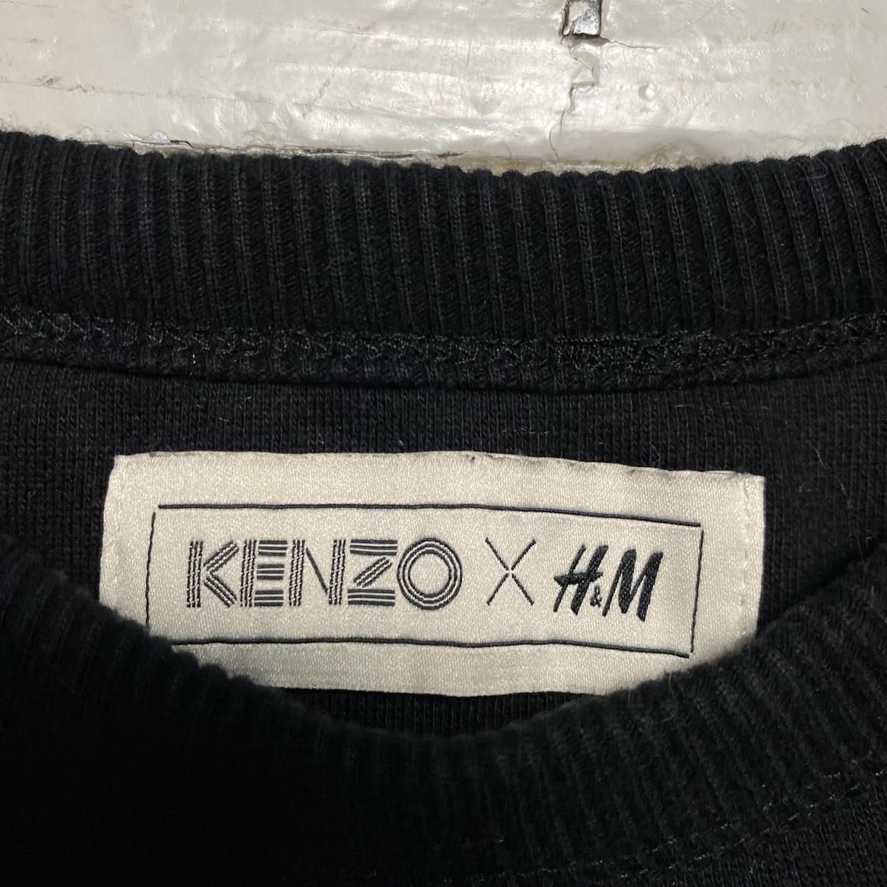 Kenzo Jungle Paris H&M Tiger Black Jumper