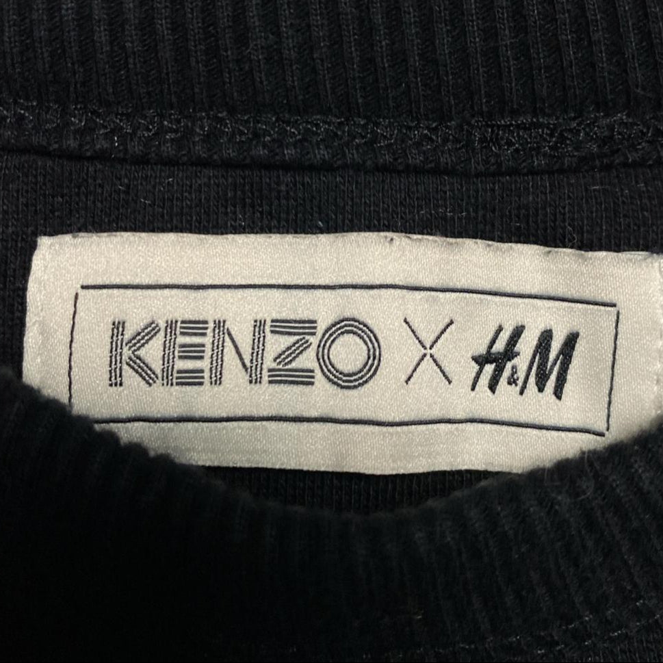 Kenzo Jungle Paris H&M Tiger Black Jumper (S)