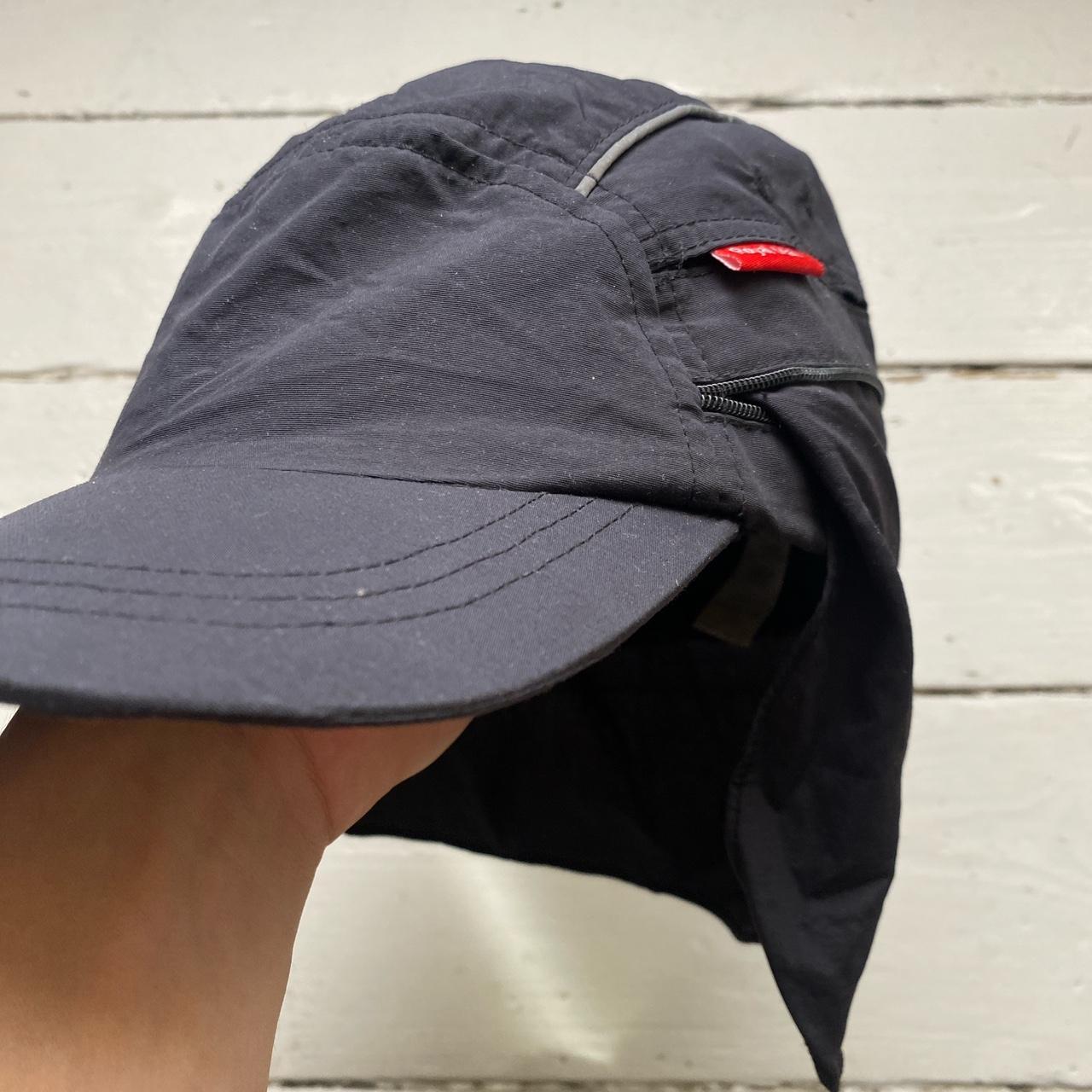 Royal Mail Black Cap with Sun Protector