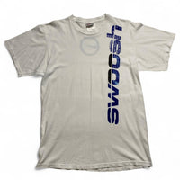 Nike Swoosh White and Blue Vintage 90’s T Shirt (M)
