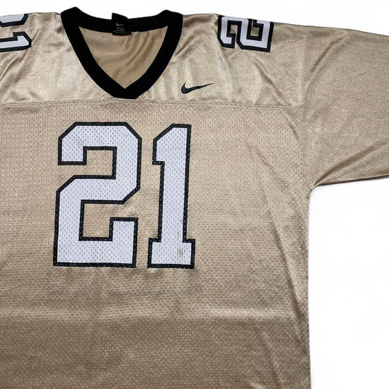 Nike Purdue Boilermakers Gold and White NFL Football Jersey (XL)