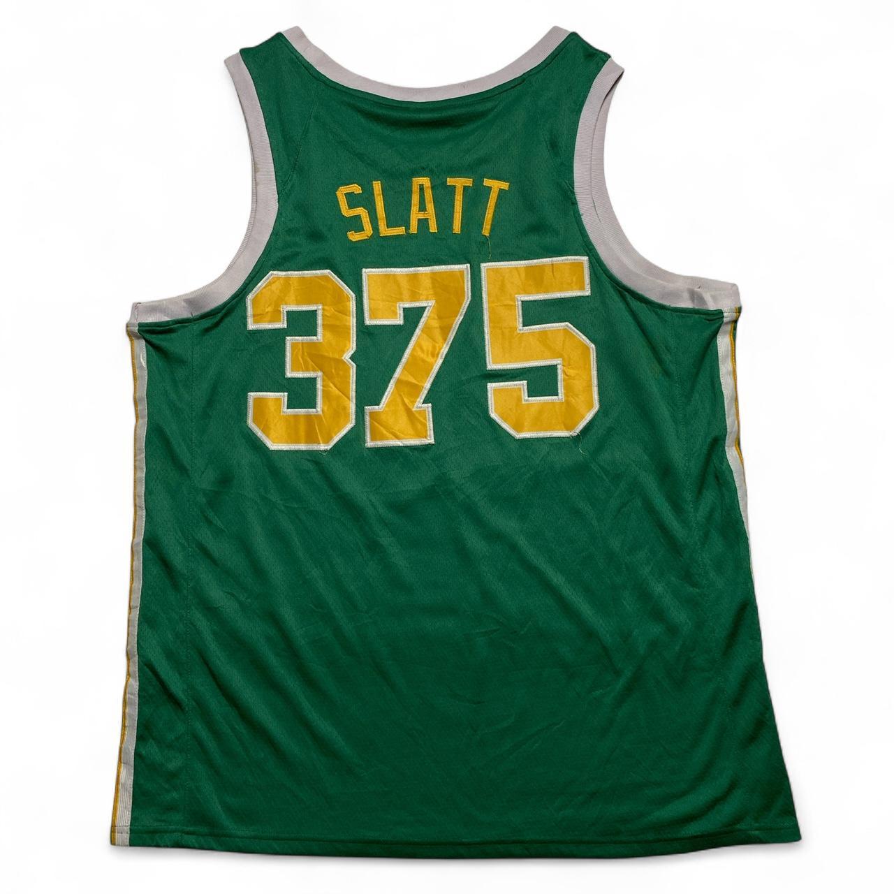 Pooh Shiesty Shiesty Gang Green and Yellow Basketball Jersey Vest (L)