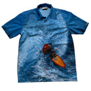 Y2K Vintage Surfer Short Sleeve Shirt (S)