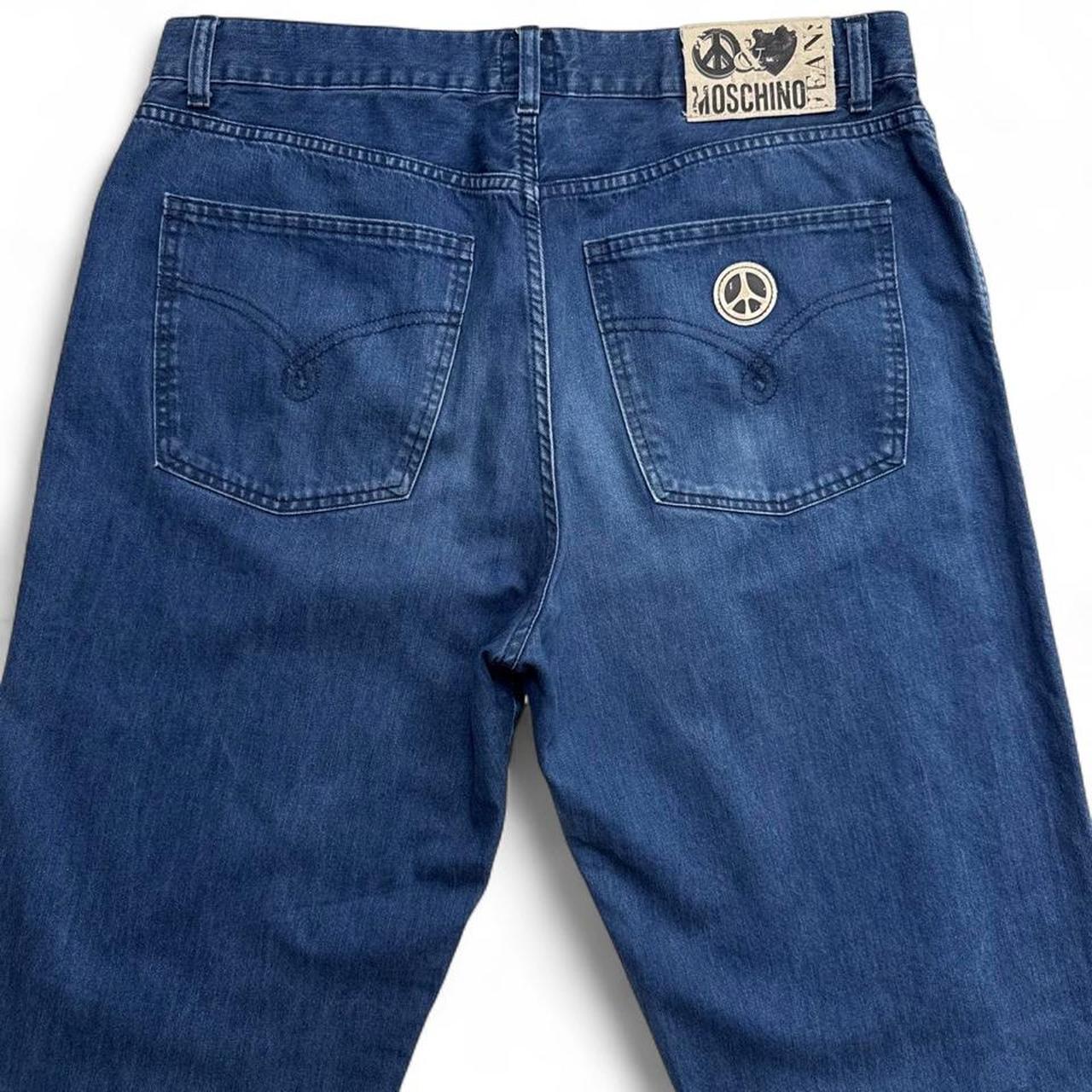 Moschino Navy Jeans Straight Fit (38W)